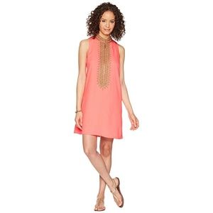 Lilly Pulitzer Jane Shift Dress Sunrise Coral. 00